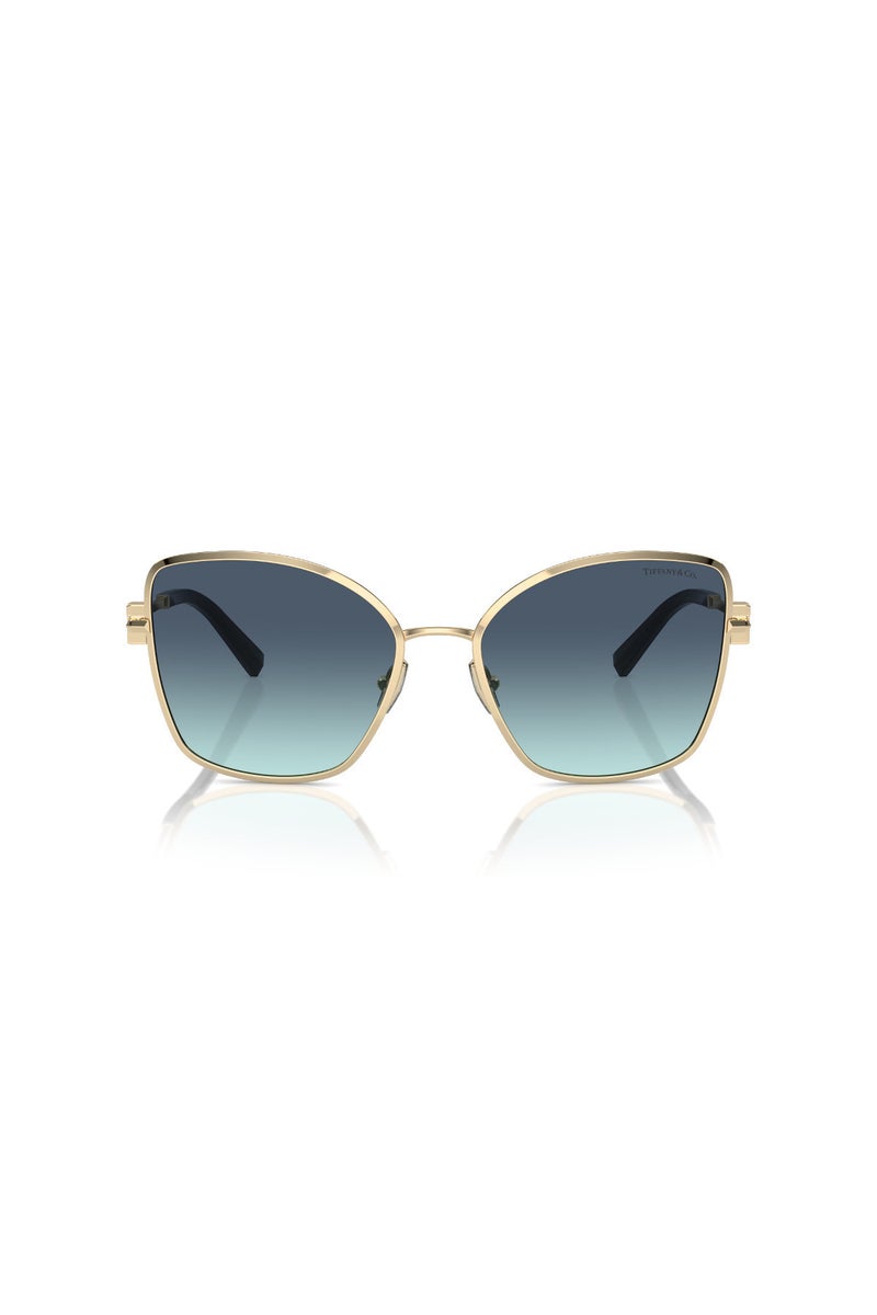Tiffany Women's Butterfly Sunglasses - Pale Gold - 58mm Lens - Image 4